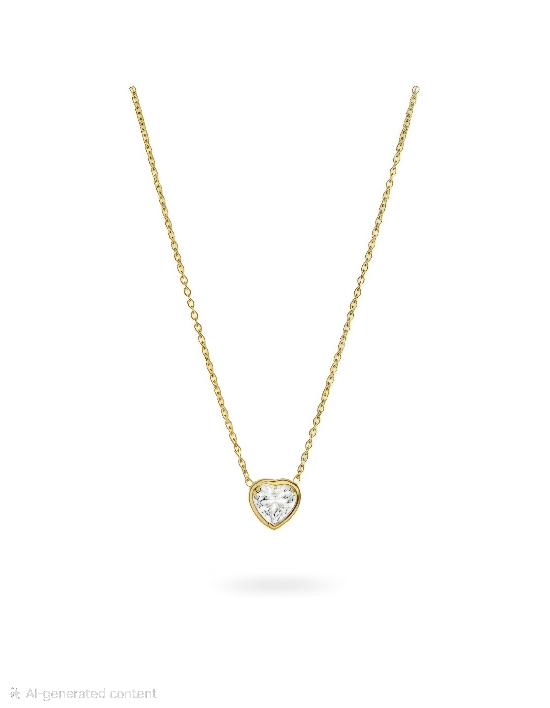 Crystal Heart Necklace