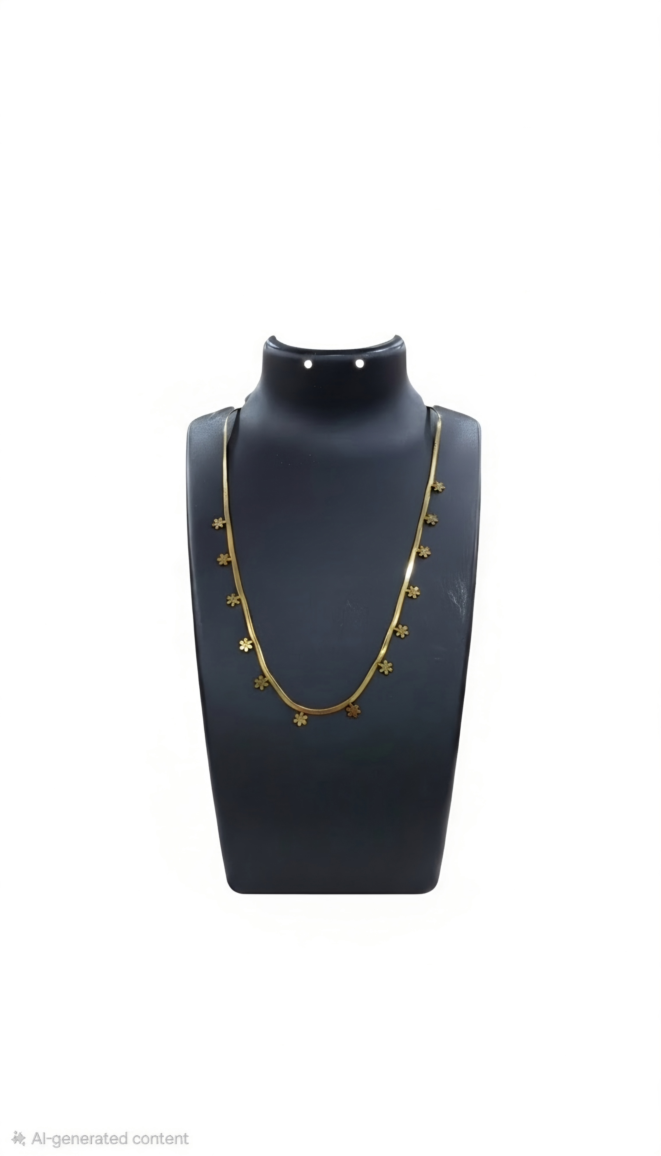 Green Gemstone Necklace — view 2